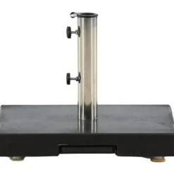 Aurinkovarjon jalka Venture Home Stathera, neliskulmainen, 40kg, musta graniitti