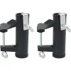 Aurinkovarjon kiinnikkeet parvekkeelle 2 kpl 25-38 mm teräs (03383)