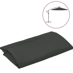 Aurinkovarjon vaihtokangas, halkaisija 300/350 cm, eri värejä ja kokoja (09960)