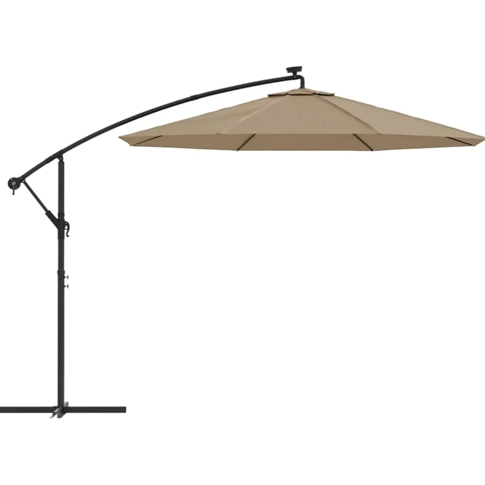 Aurinkovarjon vaihtokangas, halkaisija 300/350 cm, eri värejä ja kokoja (09960)