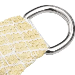 Aurinkovarjo purje HDPE kolmikulmainen 3.6x3.6x3.6 m beige