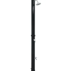 Aurinkovoimasuihku 220 cm 20 l musta