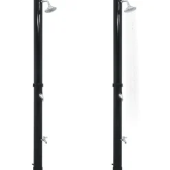 Aurinkovoimasuihku 220 cm 20 l musta