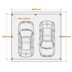 Autokatos Holzbrüder Ralf 36m2