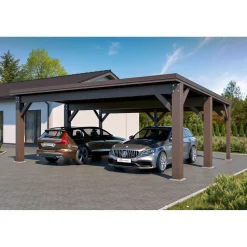 Autokatos Holzbrüder Ralf 42m2, kantavuus 250 kg/m²