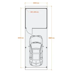 Autokatos Holzbrüder Ralf 26m2 varastolla