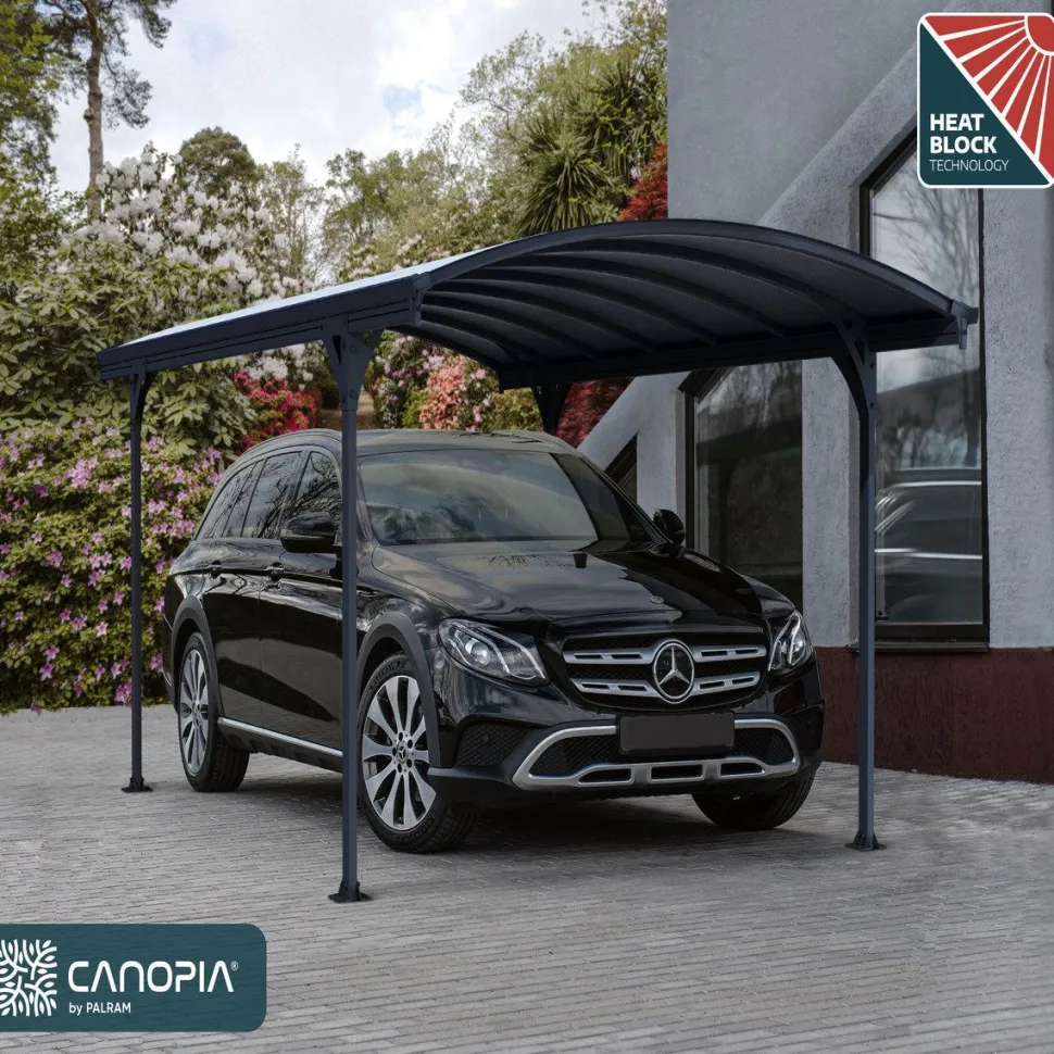 Autokatos Palram-Canopia Vitoria 5000 14,6 m² harmaa