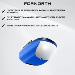 Autotallinoven avaaja Fornorth, sis. 2 kauko-ohjainta, käyttöohje ja asennustarvikkeet