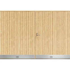 Autotallin ovi Kaskipuu AO4AL 25x21 eristetty karmi 94 mm