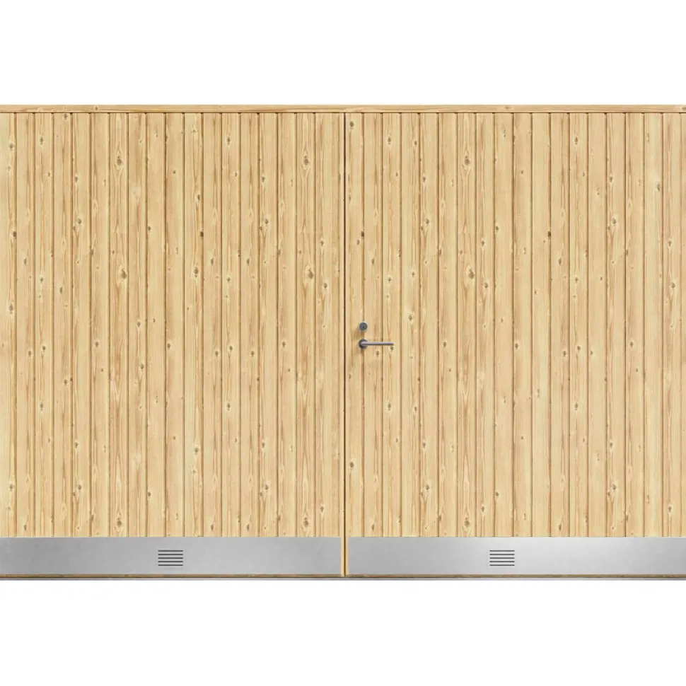 Autotallin ovi Kaskipuu AO4AL 25x21 eristetty karmi 94 mm