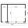 Autotallin runkopaketti Timburg, kahden auton talli ja varasto, sivusta ajettava, kerrosala 61 m²