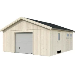 Autotalli Palmako Andre nosto-ovella 28,5 m²