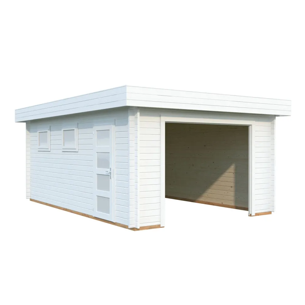 Autotalli Palmako Rasmus, ilman ovea, 19m² FR44-3857-7