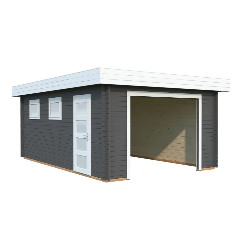 Autotalli Palmako Rasmus, ilman ovea, 19m² FR44-3857-7