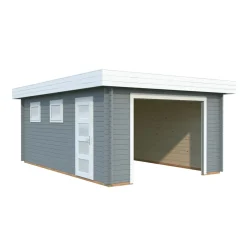 Autotalli Palmako Rasmus, ilman ovea, 19m² FR44-3857-7