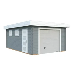 Autotalli Palmako Rasmus, nosto-ovella, 19m² FR44-3857-5