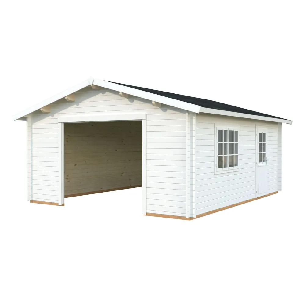 Autotalli Palmako Roger, ilman ovea, 23,9m² FR44-4757