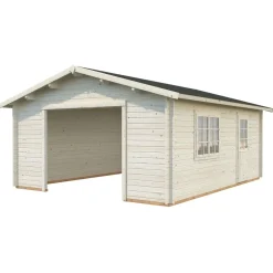 Autotalli Palmako Roger, ilman ovea, 23,9m² FR44-4757