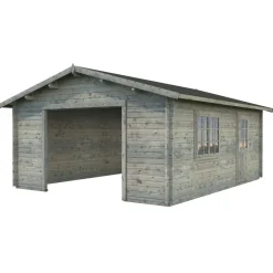 Autotalli Palmako Roger, ilman ovea, 23,9m² FR44-4757