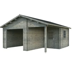 Autotalli Palmako Roger ilman ovea 21,9+5,2 m²