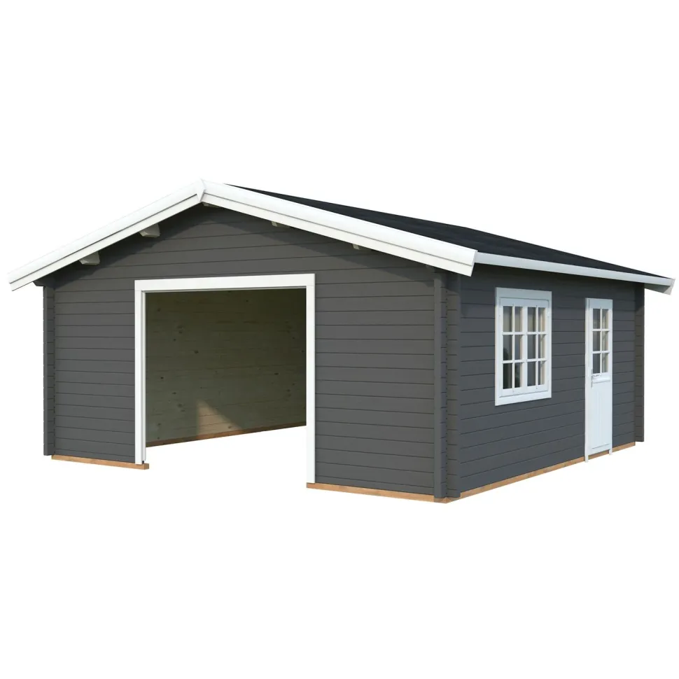 Autotalli Palmako Roger, ilman ovea, 27,7m² FR70-5656