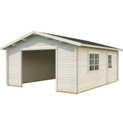Autotalli Palmako Roger, ilman ovea, 27,7m² FR70-5656