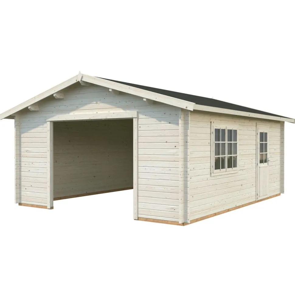 Autotalli Palmako Roger, ilman ovea, 27,7m² FR70-5656