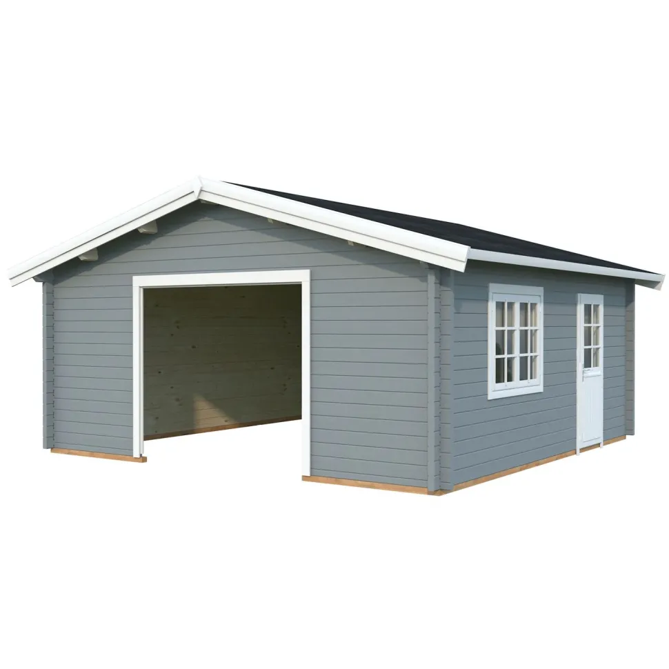 Autotalli Palmako Roger, ilman ovea, 27,7m² FR70-5656