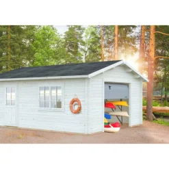 Autotalli Palmako Roger, nosto-ovella, 23,9m² FR44-4757-4