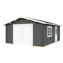 Autotalli Palmako Roger, puuovella, 23,9m² FR44-4757-3
