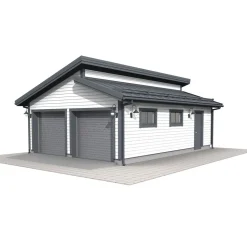 Autotalli Piharati D4, 53m²