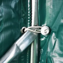 Autotalliteltta pvc 2,4x2,4 m vihreä