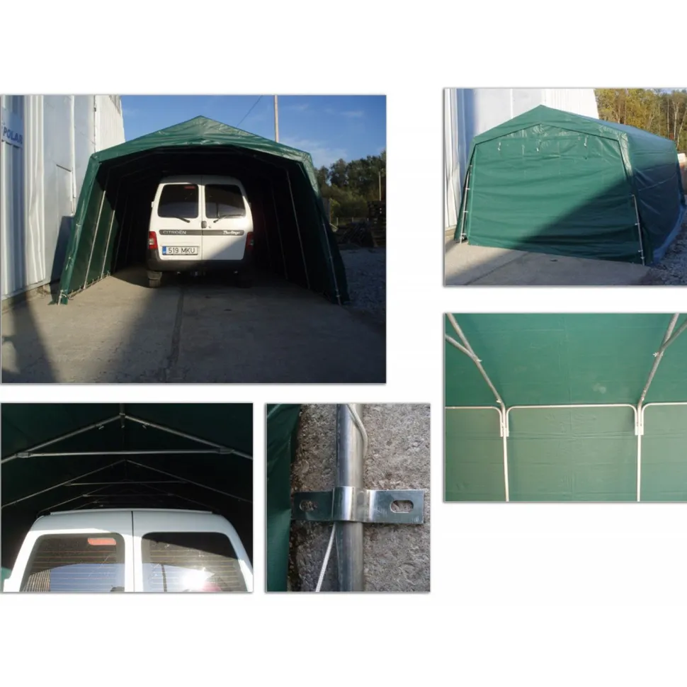 Autoteltta Polar 3,3x6,0 m teräsrunko