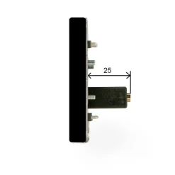 AV-rasia Ensto Intro - MALS1112 HDMI musta