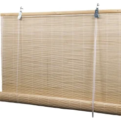 Bamburullaverho Ihanin natural pituus 180 cm eri leveyksiä