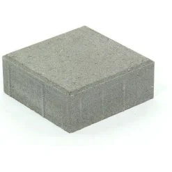 Betonilaatta Rudus 208x208x80 mm sileä harmaa