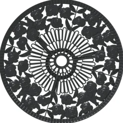 Bistrosarja 3-osainen valualumiini musta (17739)