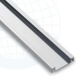 Boordilistan pohjaprofiili mosaiikille Euroshrink rst 227s, 52mm x 2.5m, kiiltävä teräs