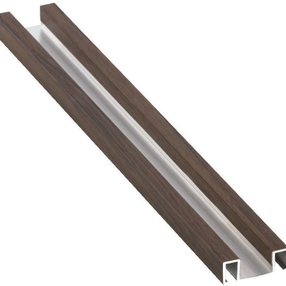 Boordilistan pohjaprofiili mosaiikille Euroshrink alumiini 226a, 32mm x 2.5m, eri värejä