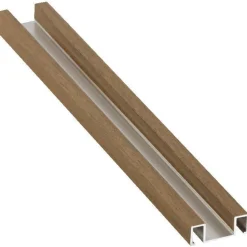 Boordilistan pohjaprofiili mosaiikille Euroshrink alumiini 226a, 32mm x 2.5m, eri värejä