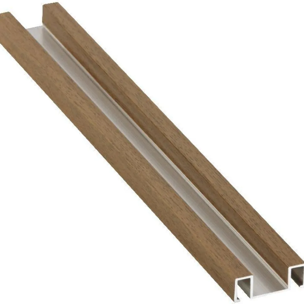 Boordilistan pohjaprofiili mosaiikille Euroshrink alumiini 226a, 32mm x 2.5m, eri värejä
