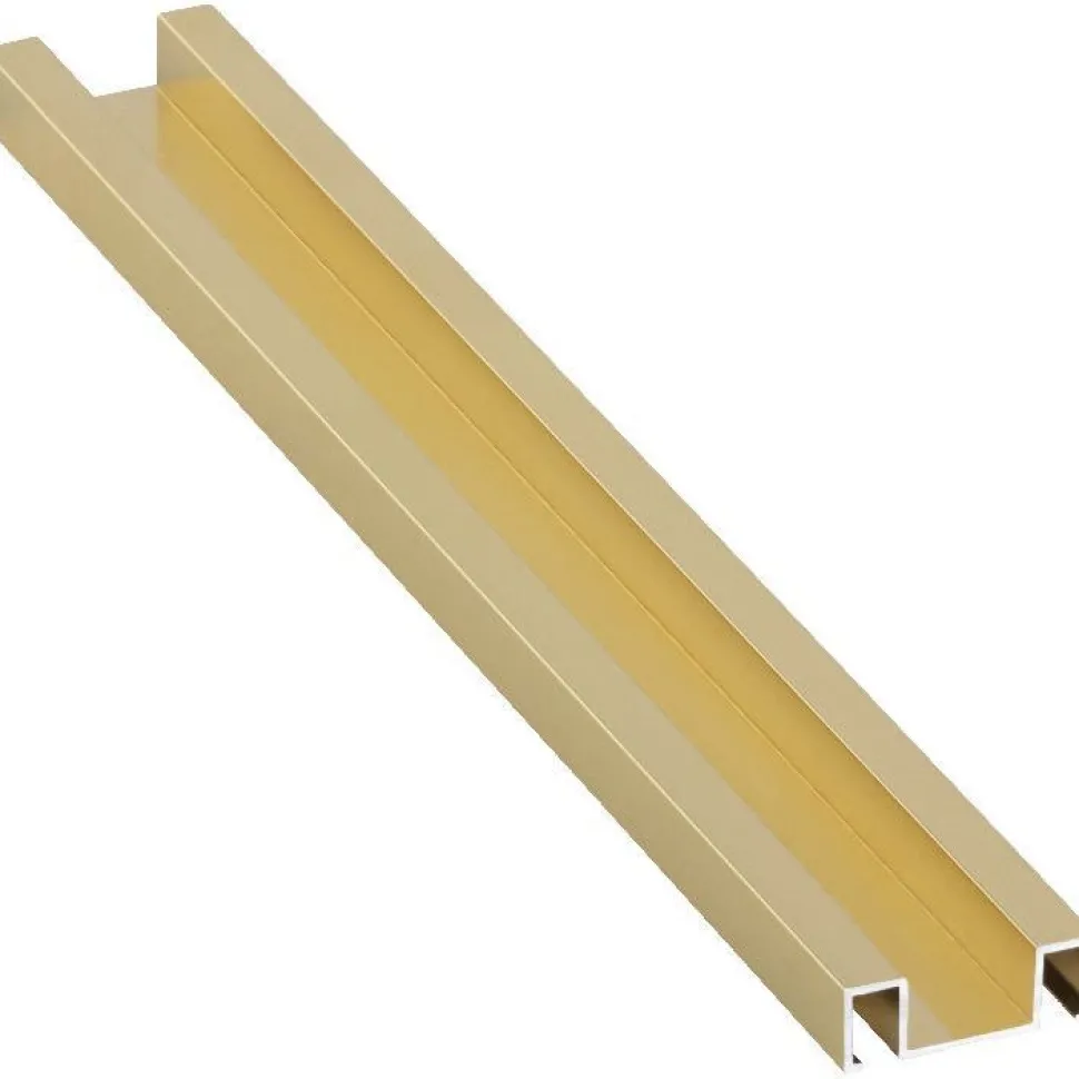 Boordilistan pohjaprofiili mosaiikille Euroshrink alumiini 226a, 32mm x 2.5m, eri värejä