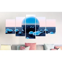 Canvas-taulu Artgeist Floating Balls, eri kokoja