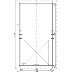 Caravantalli LP Garden AT30T, 29.9m², 4x7.4m