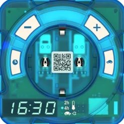 Digitaalinen kellokytkin Theben Timer AT-1 Hybrid, autonlataus-/lämmitysajastin, Bluetooth