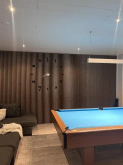 3d-seinäkello moderni muotoilu 100 cm xxl musta