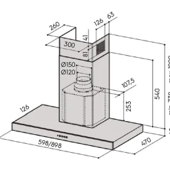 Dual Modular Liesikupu Savo dCH-65 60cm/90cm