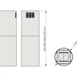 Dual Modular liesikupu Savo dIH-m79 40cm eri värejä