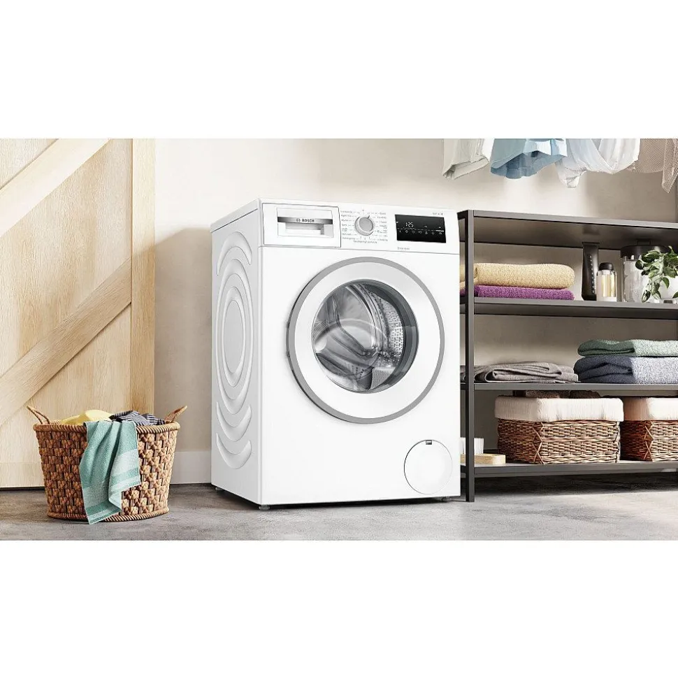 Edestä täytettävä pesukone Bosch WAN2829SSN, 9kg