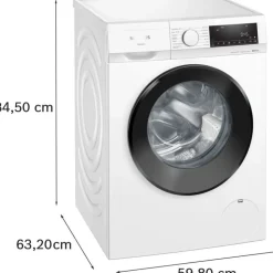 Edestä täytettävä pesukone Siemens iQ500 WG44G2ZPDN